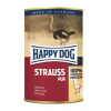 Interquell Happy Dog PREMIUM - Fleisch Pur - pštrosie mäso konzerva 400 g