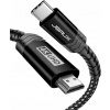 Adaptérový kábel JSAUX USB-C 3.1 TYP C na HDMI 4K MHL 300cm TV 3m Čierny Adaptérový kábel JSAUX USB-C 3.1 TYP C na HDMI 4K MHL 300cm TV 3m Čierny
