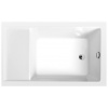 Polysan JAZZ sedacia vaňa 120x75, biela 72913 Polysan JAZZ sedacia vaňa 120x75, biela 72913