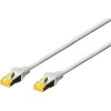 Digitus DK-1644-A-150 RJ45 sieťové káble, prepojovacie káble CAT 6A S/FTP 15.00 m sivá bez halogénov, krútené páry, s ochranou, samozhášavý 1 ks; DK-1644-A-150 Digitus DK-1644-A-150 RJ45 sieťové káble, prepojovacie káble CAT 6A S/FTP 15.00 m sivá bez halogénov, krútené páry, s ochranou, samozhášavý 1 ks; DK-1644-A-150