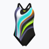 Dámske jednodielne plavky arena Water Fluids Swim Pro Back black multi/black Dámske jednodielne plavky arena Water Fluids Swim Pro Back black multi/black