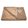 Little Angel Detská deka obojstranná Outlast® Taupe - bodky/hnedá Little Angel Detská deka obojstranná Outlast® Taupe - bodky/hnedá
