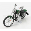 Harley Davidson XL 1200V Seventy-Two 2013 1:12 Maisto zelená metalická Harley Davidson XL 1200V Seventy-Two 2013 1:12 Maisto zelená metalická