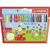 STABILO Trio A-Z - fixky - 24 rôznych farieb STABILO Trio A-Z - fixky - 24 rôznych farieb