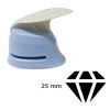 PRINTKER | Hobby dierovač 25mm diamant PR 2882835 PRINTKER | Hobby dierovač 25mm diamant PR 2882835