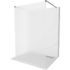 Mexen Kioto voľne stojaca sprchová stena 100 x 200 cm, mrazené 8 mm, gun gray brúsené - 800-100-002-66-30 Mexen Kioto voľne stojaca sprchová stena 100 x 200 cm, mrazené 8 mm, gun gray brúsené - 800-100-002-66-30