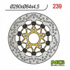 Brzdový kotúč NG Brake Disc NG239 Brzdový kotúč NG Brake Disc NG239
