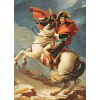 EUROGRAPHICS Puzzle Napoleon prekračujúce Alpy 1000 dielikov EUROGRAPHICS Puzzle Napoleon prekračujúce Alpy 1000 dielikov