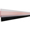 Madalbal Lišta tesniaca pod dvere, transparentná, 1m x 37mm, do šírky špáry 12mm Madalbal Lišta tesniaca pod dvere, transparentná, 1m x 37mm, do šírky špáry 12mm