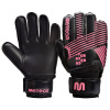 Brankárske rukavice Meteor Catch 9 black/pink univerzita Brankárske rukavice Meteor Catch 9 black/pink univerzita