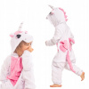 Pyžamo Detské Kigurumi Onesie Jednorožec Svetloružové 125-135 cm Pyžamo Detské Kigurumi Onesie Jednorožec Svetloružové 125-135 cm