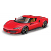 Bburago - RACE+PLAY, Ferrari, Ferrari 296 GTB, červená, 1:18 Bburago - RACE+PLAY, Ferrari, Ferrari 296 GTB, červená, 1:18