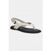 Kožené sandále Tommy Hilfiger COLOR BLOCK THONG FLAT SANDAL FW0FW08883 béžová EUR 39 Kožené sandále Tommy Hilfiger COLOR BLOCK THONG FLAT SANDAL FW0FW08883 béžová EUR 39