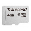 Karta TRANSCEND MicroSDHC 4GB 300S, trieda 10, bez adaptéra TS4GUSD300S Transcend Karta TRANSCEND MicroSDHC 4GB 300S, trieda 10, bez adaptéra TS4GUSD300S Transcend