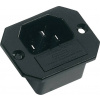 K a B 42R321111 IEC zástrčka C13/C14 42R zástrčka, vestavná rovná Počet kontaktů: 2 plus PE 10 A černá 1 ks K a B 42R321111 IEC zástrčka C13/C14 42R zástrčka, vestavná rovná Počet kontaktů: 2 plus PE 10 A černá 1 ks