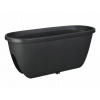 Kvetináč 24,5 x 60 cm plast čierny Kvetináč 24,5 x 60 cm plast čierny