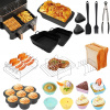 PRÍSLUŠENSTVO PRE FRITÉZU AIR FRYER SADA 19 DIELOV PRE COSORI 8,5L PRÍSLUŠENSTVO PRE FRITÉZU AIR FRYER SADA 19 DIELOV PRE COSORI 8,5L
