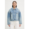 Calvin Klein Jeans džínsová bunda dámska LV047F781G modrá XS Calvin Klein Jeans džínsová bunda dámska LV047F781G modrá XS