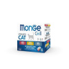 MONGE Grill Sterilised Cat 12x85g kapsičky pre sterilizované mačky teľacie/kohútie/pstruhové MONGE Grill Sterilised Cat 12x85g kapsičky pre sterilizované mačky teľacie/kohútie/pstruhové
