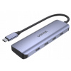 Unitek H1107K Hub USB-C 3.1 na 4x USB-C hliníkový (HUB USB-C 3.1, 4x USB-C, 5 Gbps, 15cm kábel, H1107K) Unitek H1107K Hub USB-C 3.1 na 4x USB-C hliníkový (HUB USB-C 3.1, 4x USB-C, 5 Gbps, 15cm kábel, H1107K)