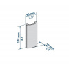Meliconi SLIM STYLE WIRE COVER, kryt na TV kable 480518 Meliconi SLIM STYLE WIRE COVER, kryt na TV kable 480518