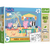 TREFL Obojstranné puzzle Prasiatko Peppa MAXI 30 dielikov EKO TREFL Obojstranné puzzle Prasiatko Peppa MAXI 30 dielikov EKO