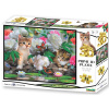 PRIME 3D puzzle Medzi pivonkami 48 ks PRIME 3D puzzle Medzi pivonkami 48 ks