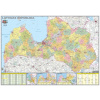 nástěnná mapa Latvija (Lotyšsko) 1:300 t. administrativní lamin nástěnná mapa Latvija (Lotyšsko) 1:300 t. administrativní lamin