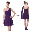 Fialové koktejlové šaty Fialové koktejlové šaty