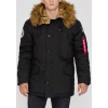 ALPHA INDUSTRIES Bunda Polar Jacket - čierna (123144/03) Veľkosť: S/Regular ALPHA INDUSTRIES Bunda Polar Jacket - čierna (123144/03) Veľkosť: S/Regular