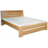Drewmax Dřevěná postel 180x200 buk LK192 (Barva dřeva: Koniak) Drewmax Dřevěná postel 180x200 buk LK192 (Barva dřeva: Koniak)