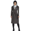 Dámska školská uniforma Wednesday Addams s kravatou XL Dámska školská uniforma Wednesday Addams s kravatou XL