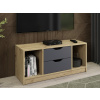 TV stolík Sten 100 cm, dub artisan/grafit TV stolík Sten 100 cm, dub artisan/grafit