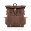 Vintage batoh Paolo Peruzzi T-40 hnědá Vintage batoh Paolo Peruzzi T-40 hnědá