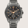 Tommy Hilfiger Pánske dvojvrstvové hodinky Tommy Hilfiger, sivé Tommy Hilfiger Pánske dvojvrstvové hodinky Tommy Hilfiger, sivé