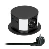 Zásuvkový blok Solight, 3 x 16 A + USB A+C 20W PD, kábel 2 m, čierny Zásuvkový blok Solight, 3 x 16 A + USB A+C 20W PD, kábel 2 m, čierny