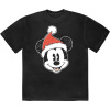 Tričko Mickey Mouse - Santa Hat Čierna XXL Tričko Mickey Mouse - Santa Hat Čierna XXL