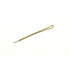 Straight ball-less hair grip - 40 mm 100 ks farba Gold Straight ball-less hair grip - 40 mm 100 ks farba Gold