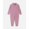 Mäkký merino overal pre deti Reima Parvin - ružový Grey Pink Veľkosť: 98 Mäkký merino overal pre deti Reima Parvin - ružový Grey Pink Veľkosť: 98
