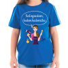 Fajntričko Kids Detské tričko - Keď vyrastiem, budem kaderníčka, Farba látky kráľovská modrá, Strih/ Variant Detský, Veľkosť Detské 146cm/10rokov
