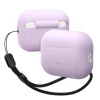 Elago Airpods Pro 2 Silicone Case with Nylon Lanyard - Lavender Elago Airpods Pro 2 Silicone Case with Nylon Lanyard - Lavender