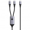 Techly ICOC MU2C-2C100W USB kábel USB 2.0 1,5 m USB C 2 x USB C Čierna, Šedá (ICOC MU2C-2C100W) Techly ICOC MU2C-2C100W USB kábel USB 2.0 1,5 m USB C 2 x USB C Čierna, Šedá (ICOC MU2C-2C100W)