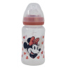 Dojčenská fľaša Minnie Mouse s antikolikovým systémom, 240ml, 10702 Dojčenská fľaša Minnie Mouse s antikolikovým systémom, 240ml, 10702
