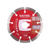 Extol Premium 108711 Kotúč rezný diamantový segmentový, 115mmx22,2mm, suché rezanie Extol Premium 108711 Kotúč rezný diamantový segmentový, 115mmx22,2mm, suché rezanie