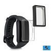 Silikónový obal Huawei Band 6 / 6 Pro – transparentná / čierna (2 ks) Silikónový obal Huawei Band 6 / 6 Pro – transparentná / čierna (2 ks)