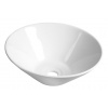 Aqualine Aqualine, COMILLAS keramické umývadlo 42x15 cm, na dosku, biela lesklá, BH7012 Aqualine Aqualine, COMILLAS keramické umývadlo 42x15 cm, na dosku, biela lesklá, BH7012