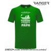Pánske tričko RANGER® - motív Rybárčenie 19 XL Zelená Pánske tričko RANGER® - motív Rybárčenie 19 XL Zelená