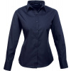 Premier | PR300, Popelínová blúzka s dl. rukávom, modrá Navy, 22_4XL Premier | PR300, Popelínová blúzka s dl. rukávom, modrá Navy, 22_4XL