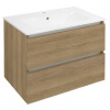 Sapho Ezara - Umývadlová skrinka, 70x46x52 cm, 2 zásuvky, dub Cuneo EZ701-2525 Sapho Ezara - Umývadlová skrinka, 70x46x52 cm, 2 zásuvky, dub Cuneo EZ701-2525