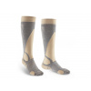 BRIDGEDALE Dámske lyžiarske ponožky SKI LIGHTWEIGHT MERINO PERFORMANCE OVER CALF grey/nature - sivé Veľkosť: 38-40 BRIDGEDALE Dámske lyžiarske ponožky SKI LIGHTWEIGHT MERINO PERFORMANCE OVER CALF grey/nature - sivé Veľkosť: 38-40